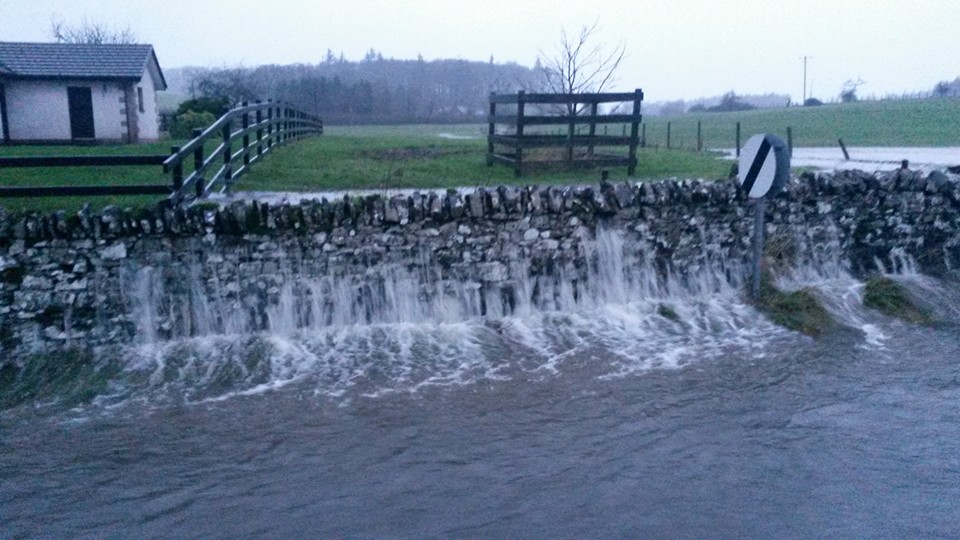 Storm Desmond Flooding at Poplin Dub