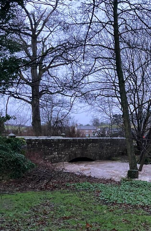 Petteril flowing under the B5288